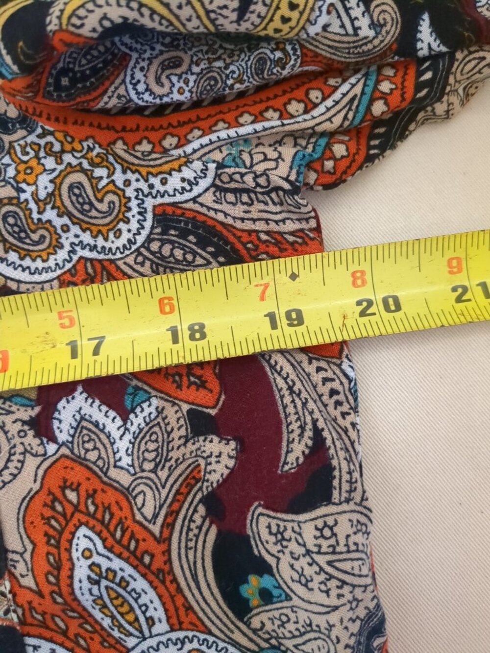 S Boho Fig & Flower 3/4 Sleeve Mini Dress Tunic Top - Picture 15 of 16